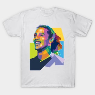 Ronaldinho WPAP Pop Art V3 T-Shirt